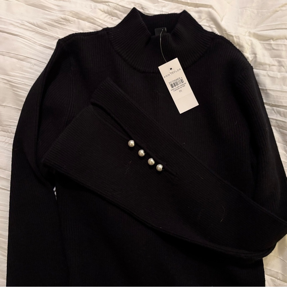 Mock neck sweater